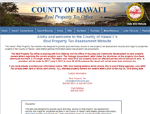 Tablet Screenshot of hawaiipropertytax.com